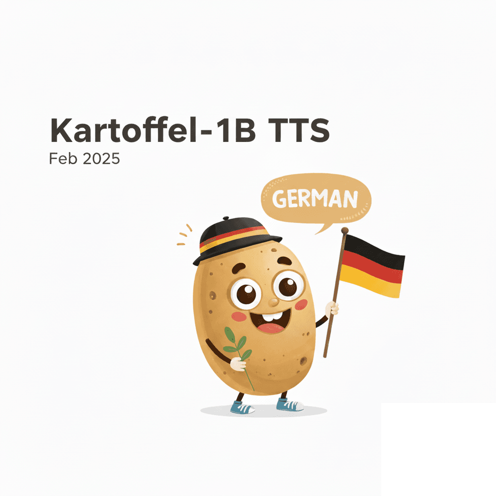 Kartoffel-1B TTS