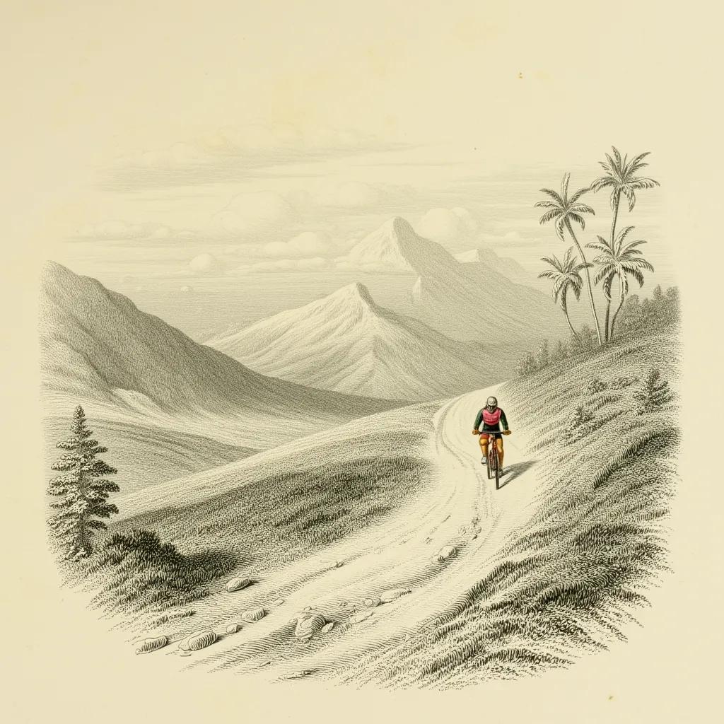 Retro Linedrawing Style