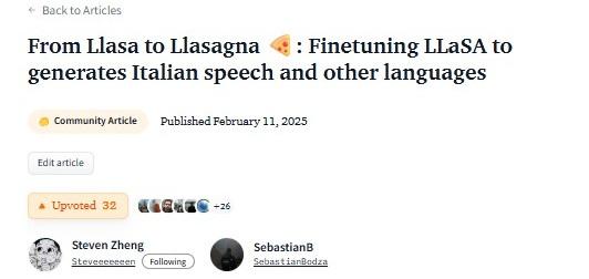 Llasagna & Kartoffel TTS